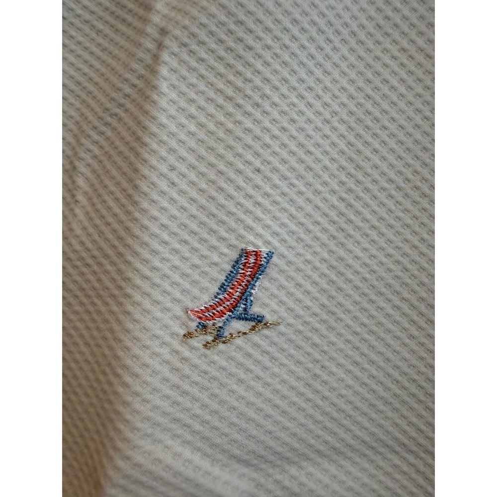 Brooks Brothers Stretch Cream Seersucker‎ Trousers | Embroidered Size 6 Resort